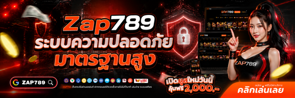 Zap789 ระบบความปลอดภัยมาตรฐานสูง
